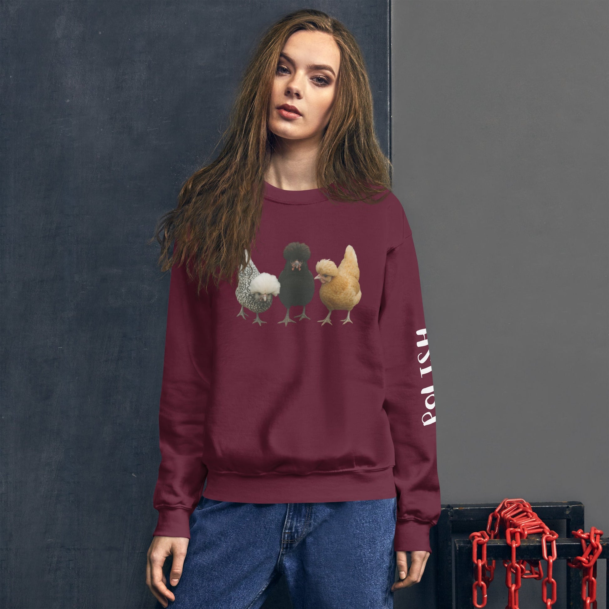 Polish Unisex Sweatshirt - Velora Luxury Fashion