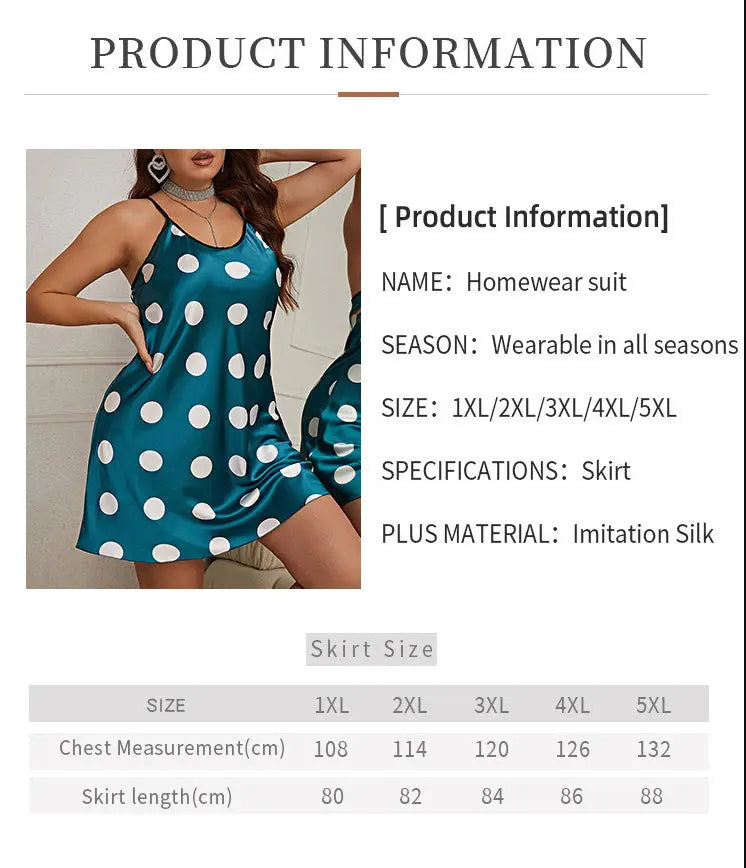 Polka Dot Pajamas Loose Homewear For Women EX-STOCK Canada