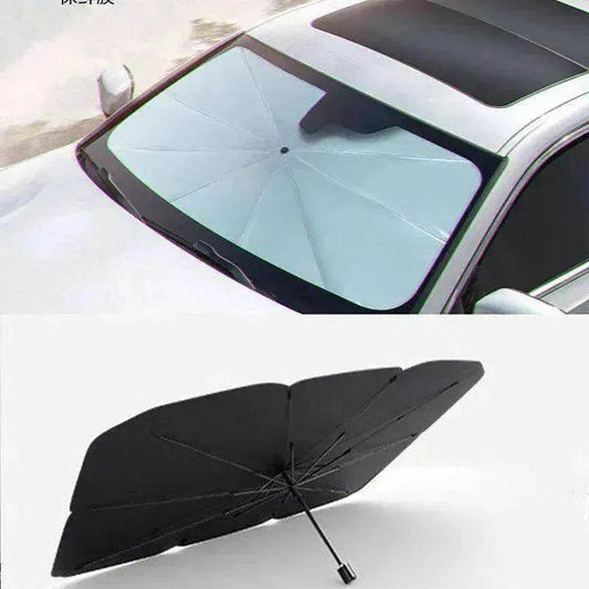 Portable Rain & Sun Umbrella: Super Strong SPF! - Velora