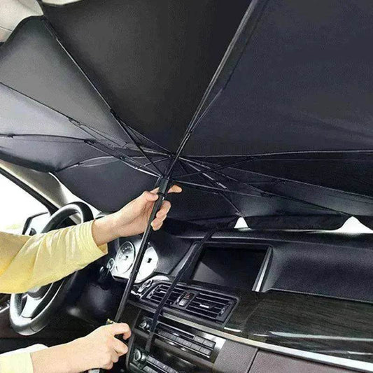 Portable Rain & Sun Umbrella: Super Strong SPF! - Velora
