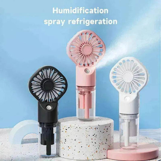 Portable on the go fan humidifier powered by USB - Velora