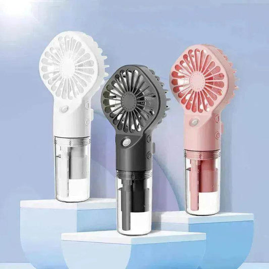 Portable on the go fan humidifier powered by USB - Velora