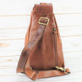Premium Handcrafted Leather Sling Bag | Backpack | Crossbody Messenger Bag - Velora Luxury Fashion