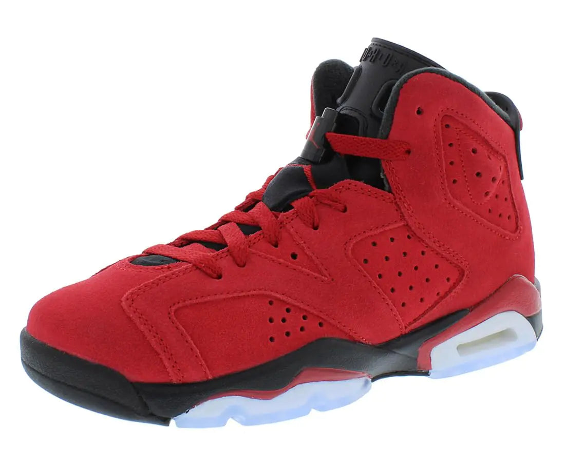 Preschool Air Jordan 6 Retro PS DV3605 600 Toro Bravo Varsity Red/Black - Size 11.5c - Velora Luxury Fashion
