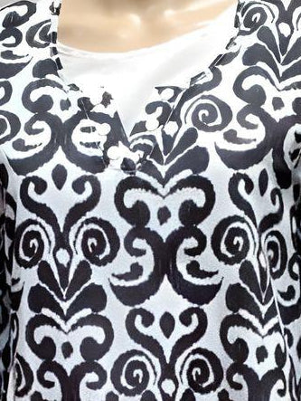 Printed Long Dress - Velora Luxury Fashion