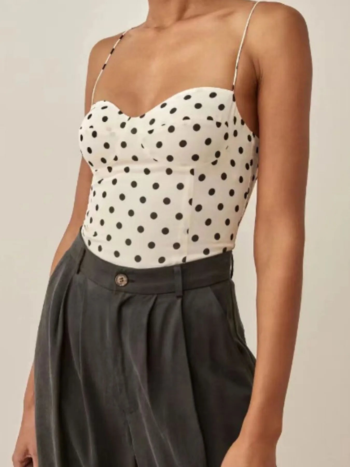 Printed Smocked Cami Top - Velora Luxury Fashion