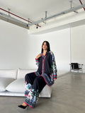 Printed Top with Wide Leg Pants - Velora Luxury Fashion