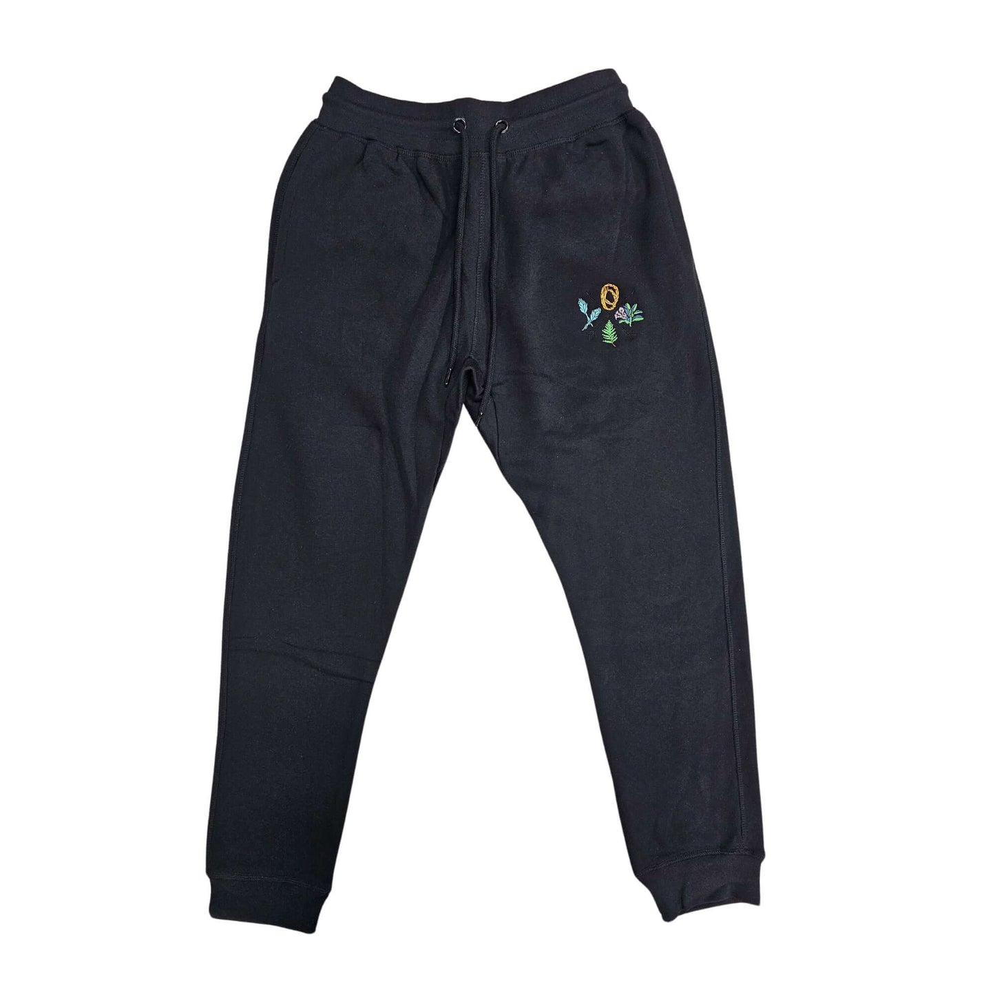 Protection Path Embroidered Joggers - Velora Luxury Fashion