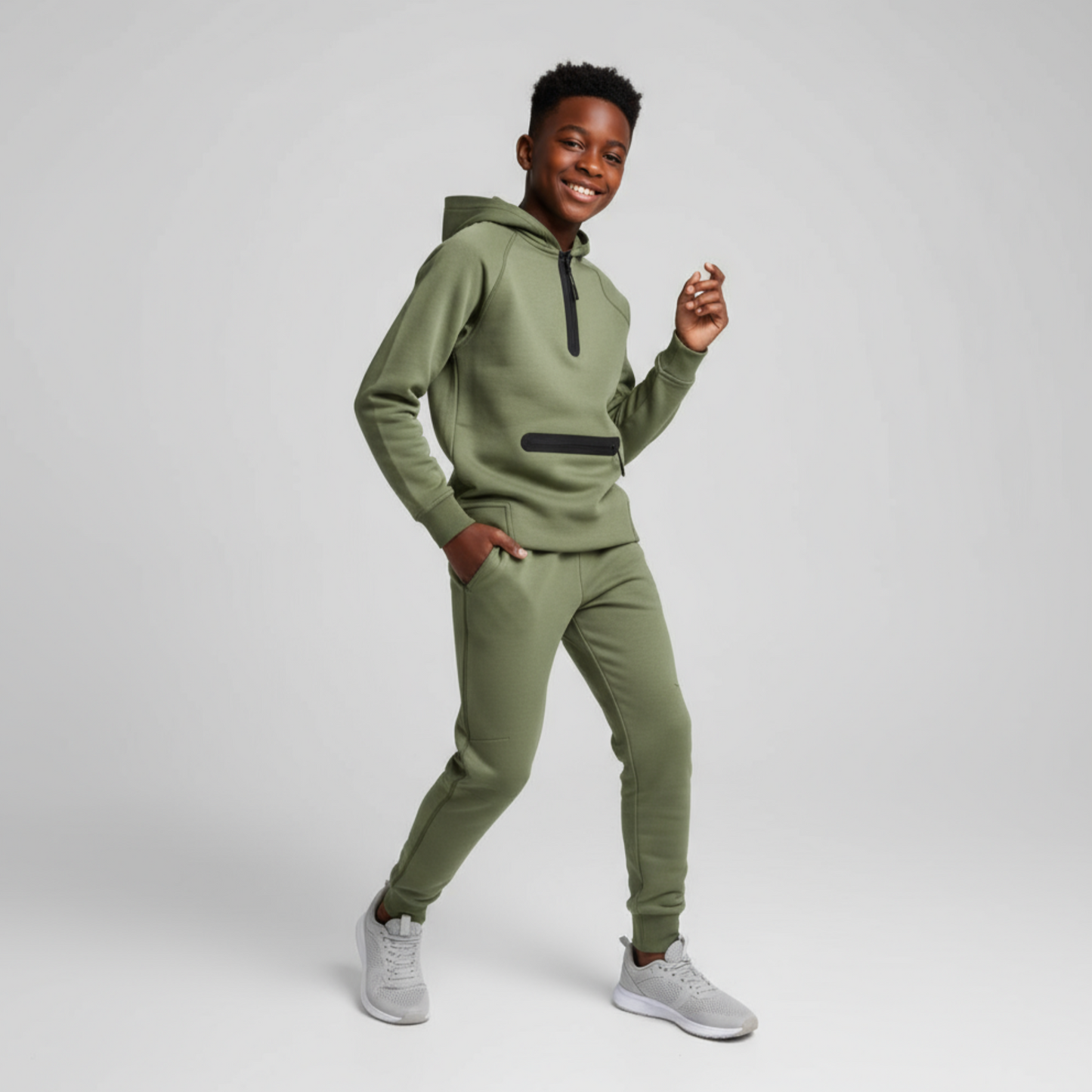 Pullover Unisex Jogger Set - Velora Luxury Fashion