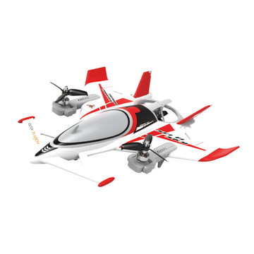 QIDI 570 VTOL RC Plane Brushless with 7.4V Battery, LED Lights & Crane Mode - Velora Luxury Fashion