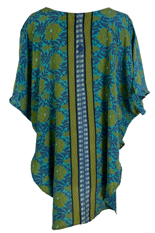 PRC6692 Avatar Pure Silk Waterfall Top - Velora