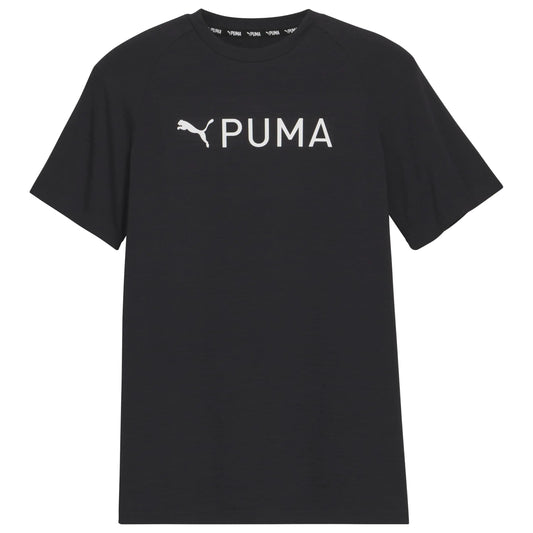 PUMA Youth Athletic Black/Grey Tee