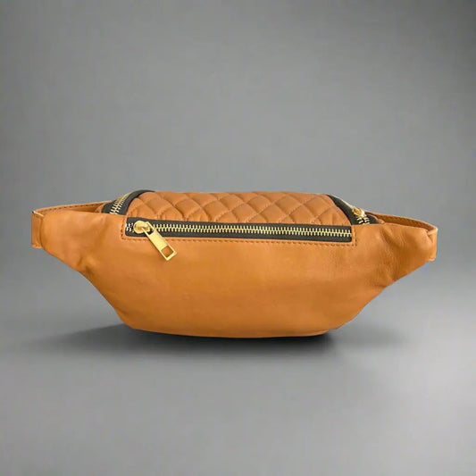 Quilted Sheep Leather Waist Bag Boutique of Leathers/Open Road