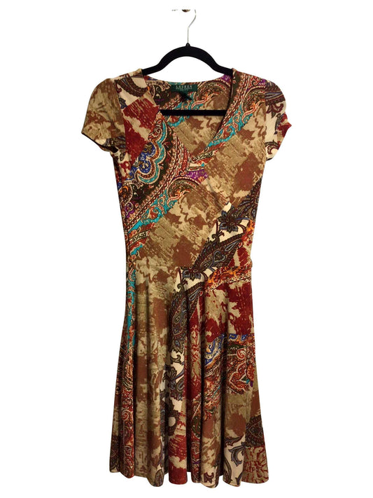 RALPH LAUREN Regular fit Shift Dress in Beige - XS - Velora