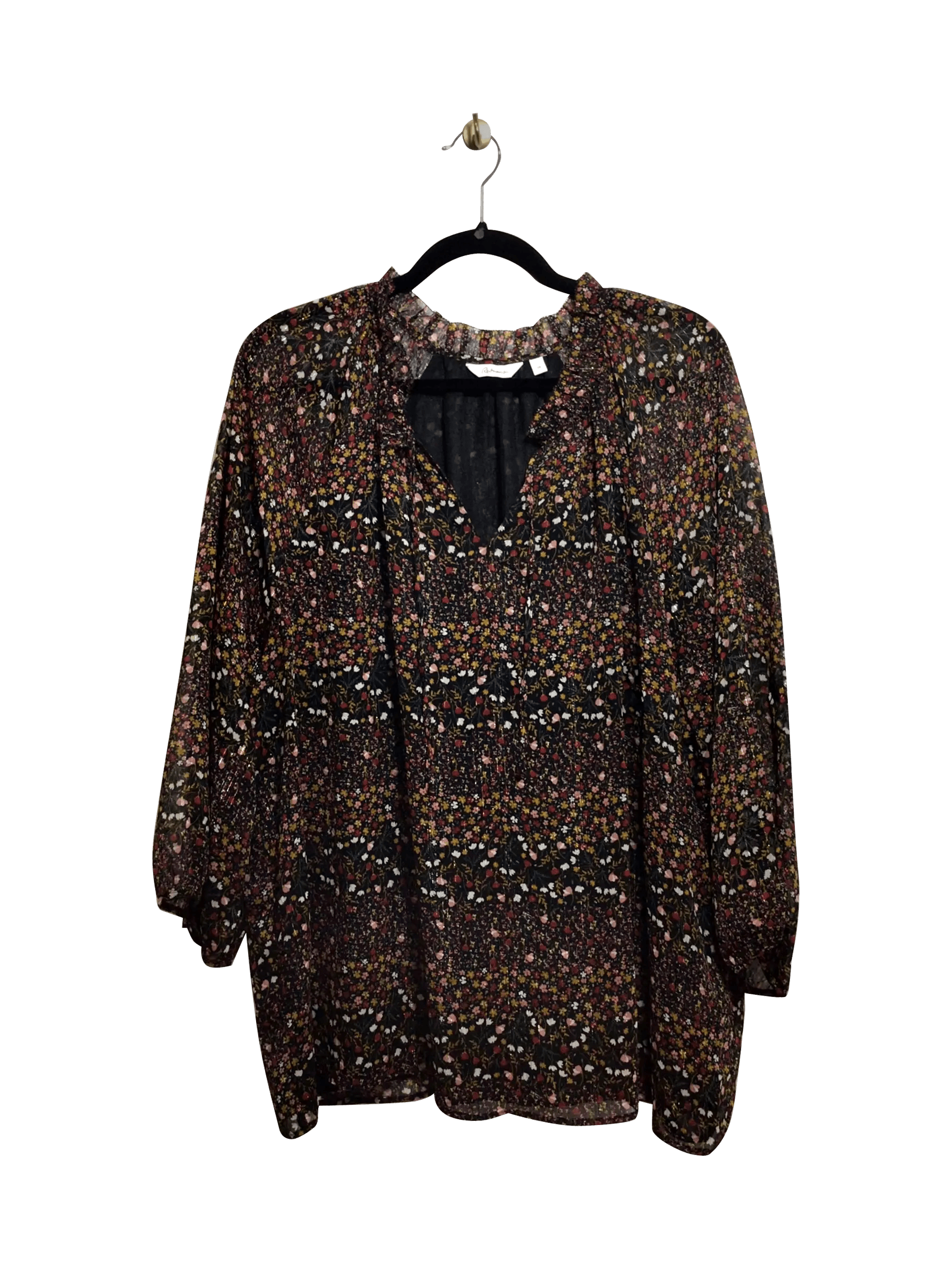 REITMANS Regular fit Blouse in Black - 2X - Velora