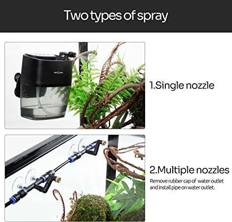 REPTIZOO 0.8L Mini Portable Reptile Mister 800ML #TR08 - Velora Luxury Fashion