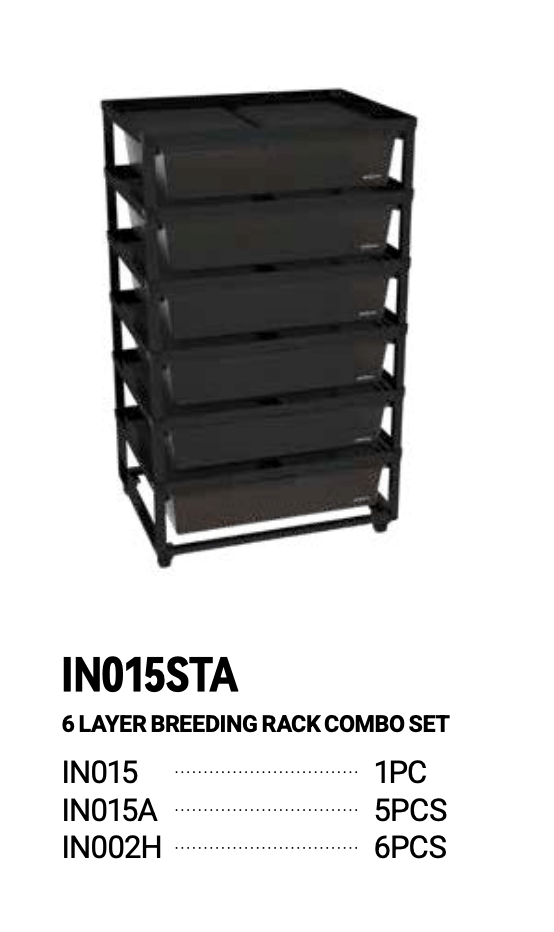 REPTIZOO Aluminum Stackable Breeding Rack (Included Heat Mats for 6 layers) - Velora Luxury Fashion