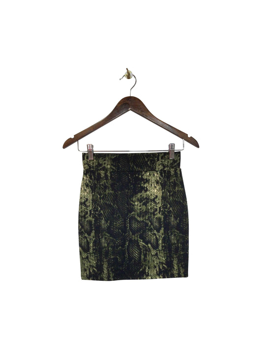 REVAMPED Regular fit Skirt in Green - XXS - Velora