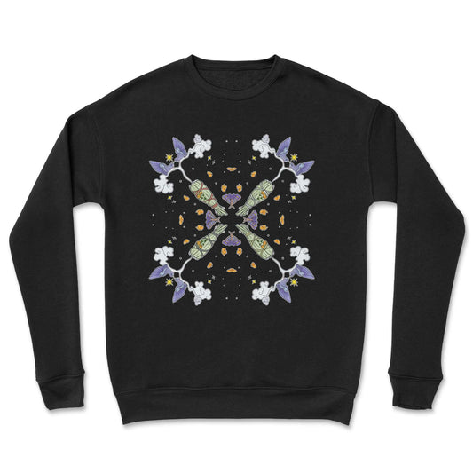Butterfly Sage Crewneck - Velora