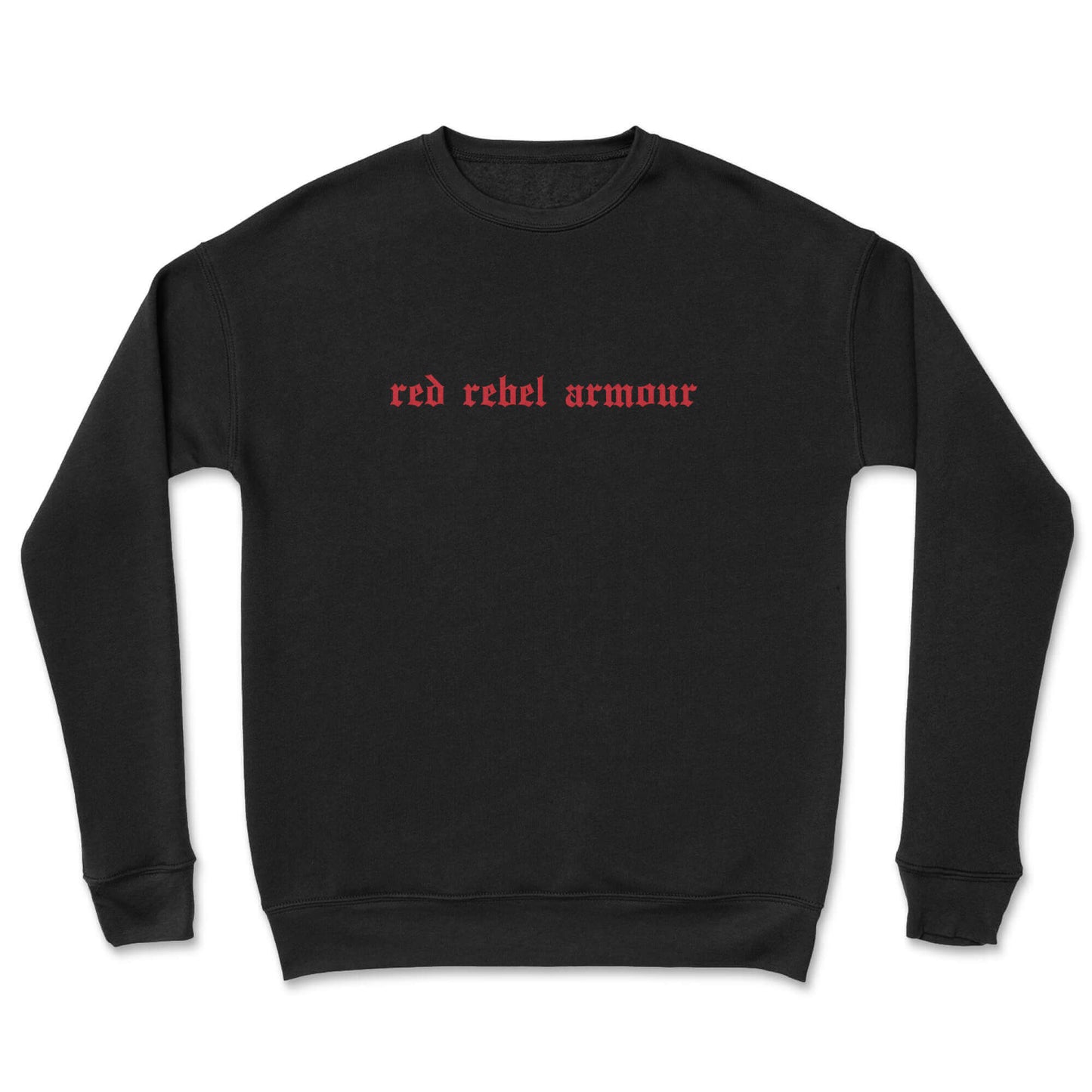 RRA Red OE Logo Crewneck - Velora Luxury Fashion