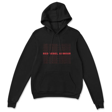 RRA Thank You Bag Logo Hoodie - Velora Luxury Fashion