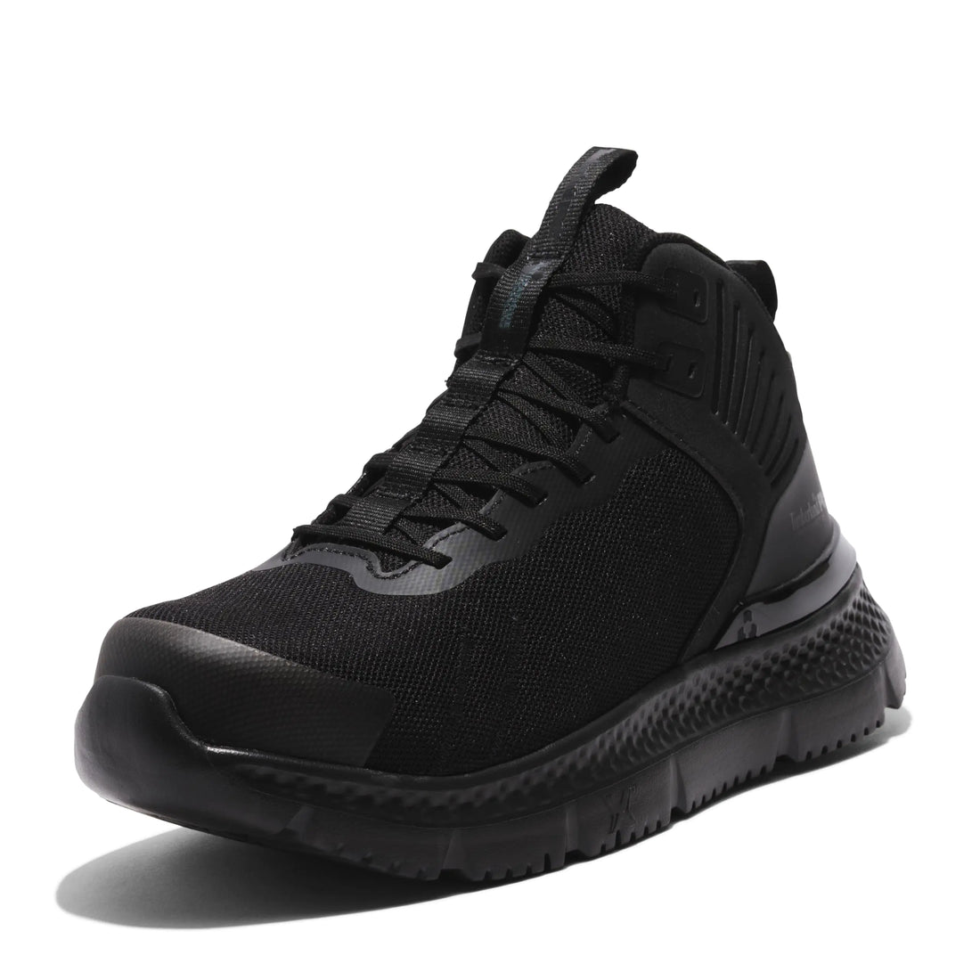 Timberland PRO Mens Setra Mid Composite Safety Toe Industrial Athletic Work Shoe Black-2024 New 7 Wide