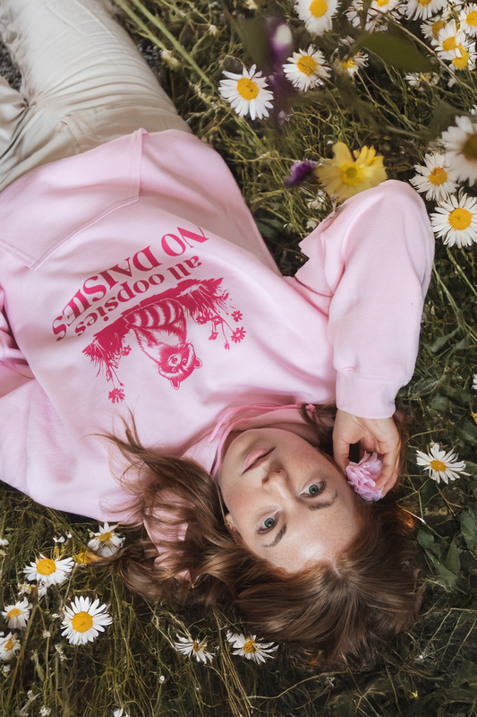 Raccoon All Oopsies No Daisies Hoodie - Velora Luxury Fashion