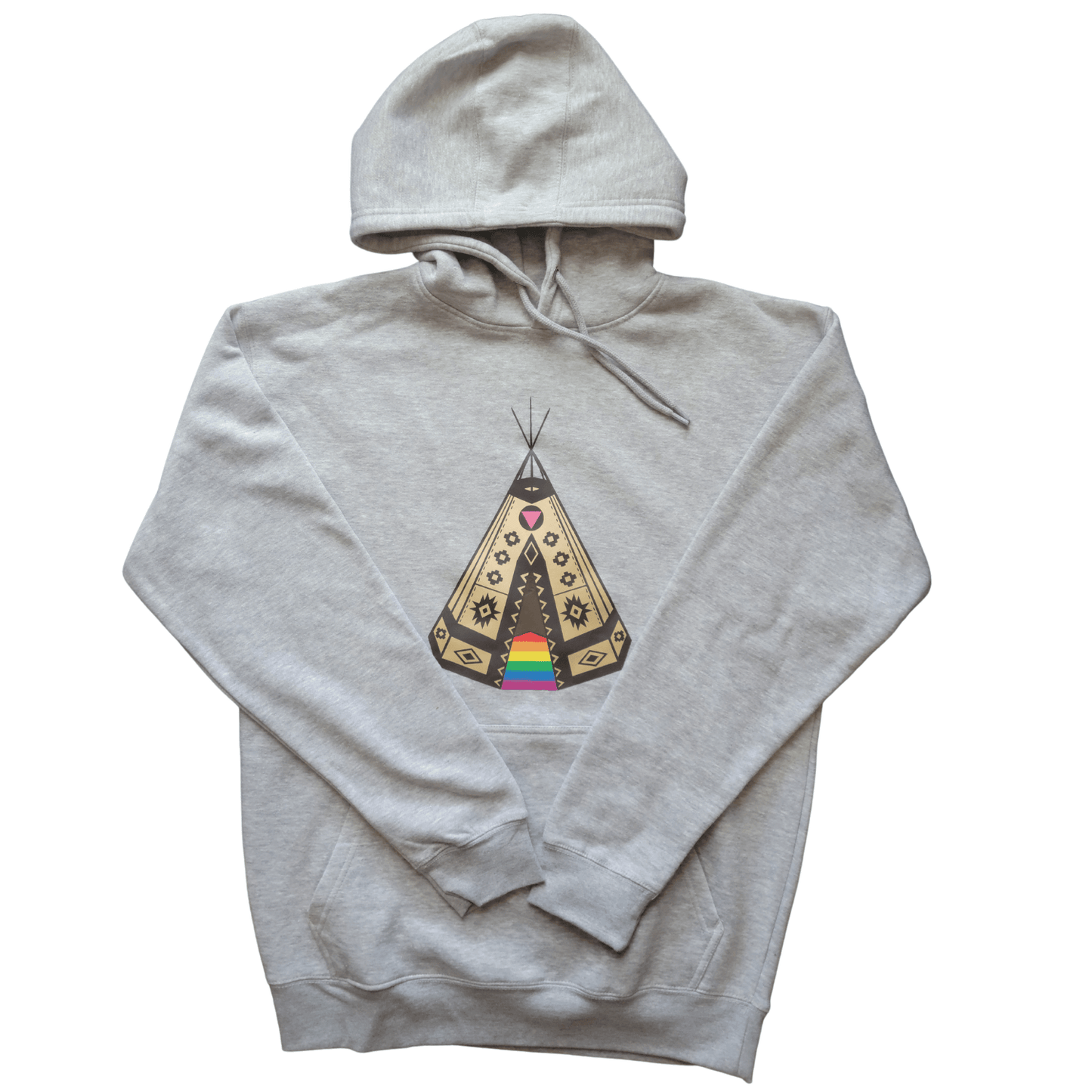 Rainbow Tipi Hoodie - Velora Luxury Fashion