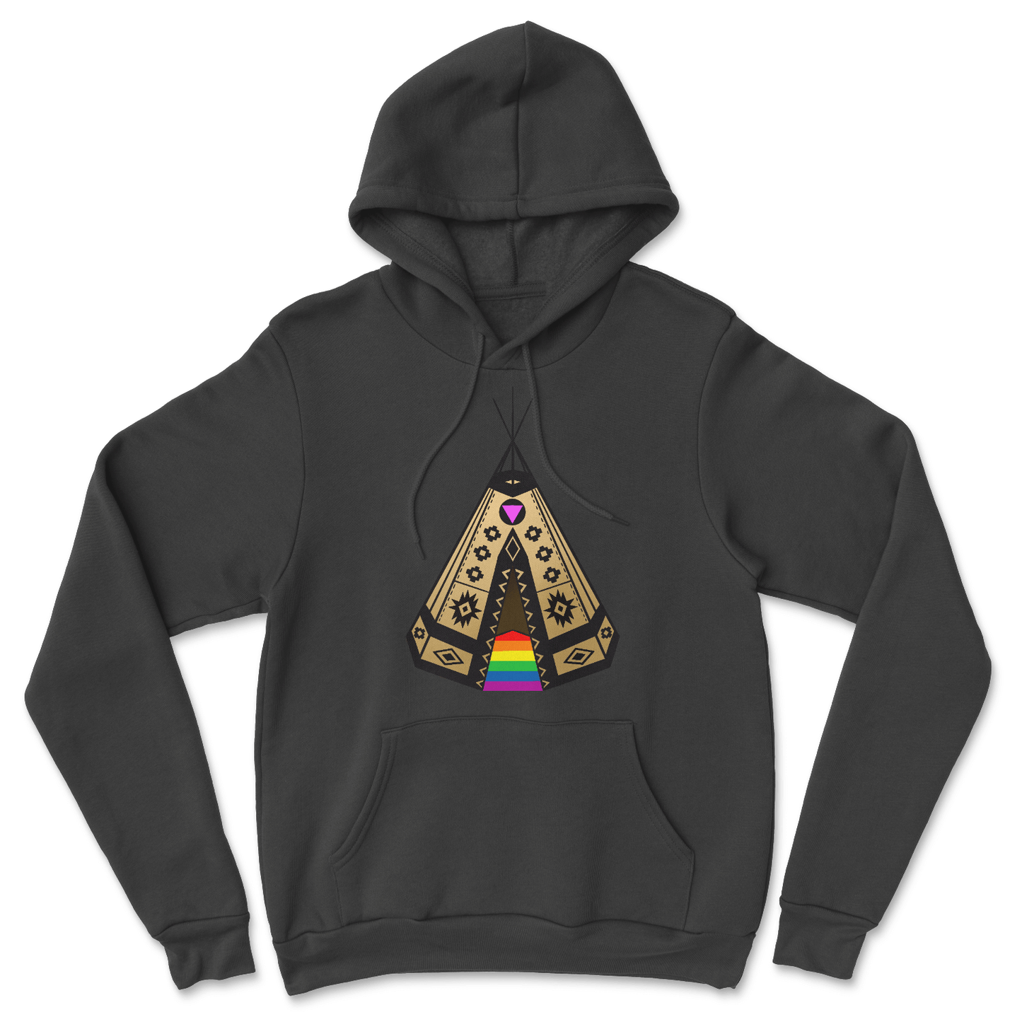 Rainbow Tipi Hoodie - Velora Luxury Fashion