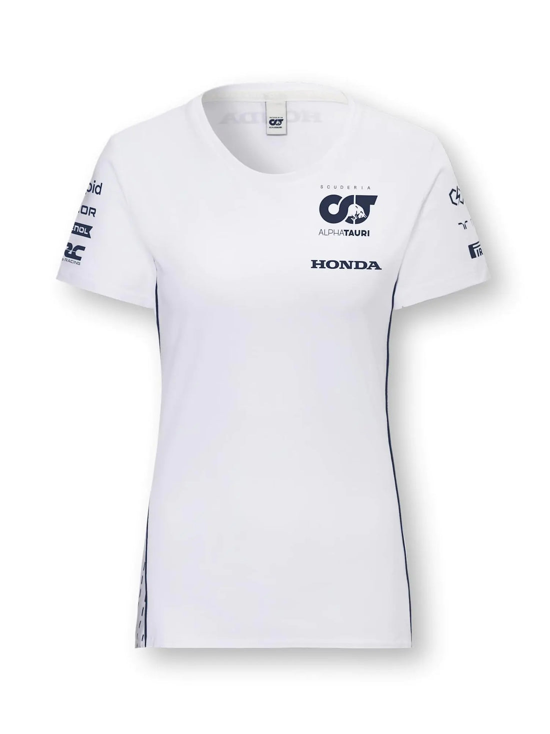 Red Bull Scuderia AlphaTauri F1 2023 Womens Team T-Shirt White - Velora Luxury Fashion