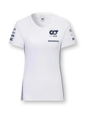 Red Bull Scuderia AlphaTauri F1 2023 Womens Team T-Shirt White - Velora Luxury Fashion
