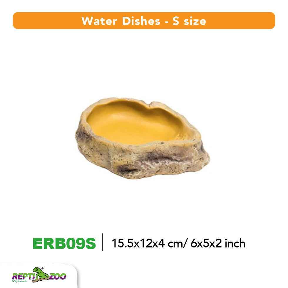 Reptile Water Dish - Natural Look for All Sizes - Velora Luxury Fashion