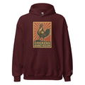 Retro Chickens Against Fascism Unisex Bunny Hug (Hoodie) - Velora Luxury Fashion