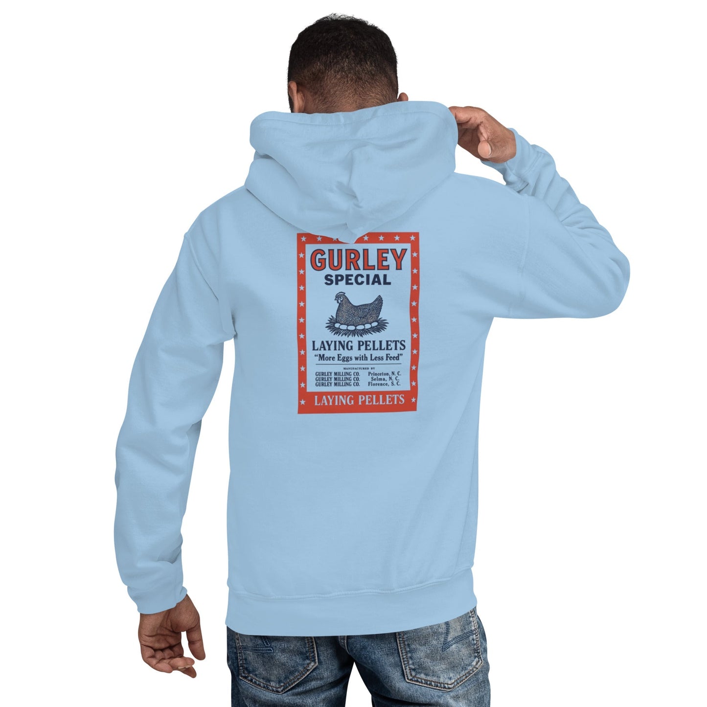 Retro Gurley Laying Pellets Unisex  Bunny Hug (Hoodie) - Velora Luxury Fashion