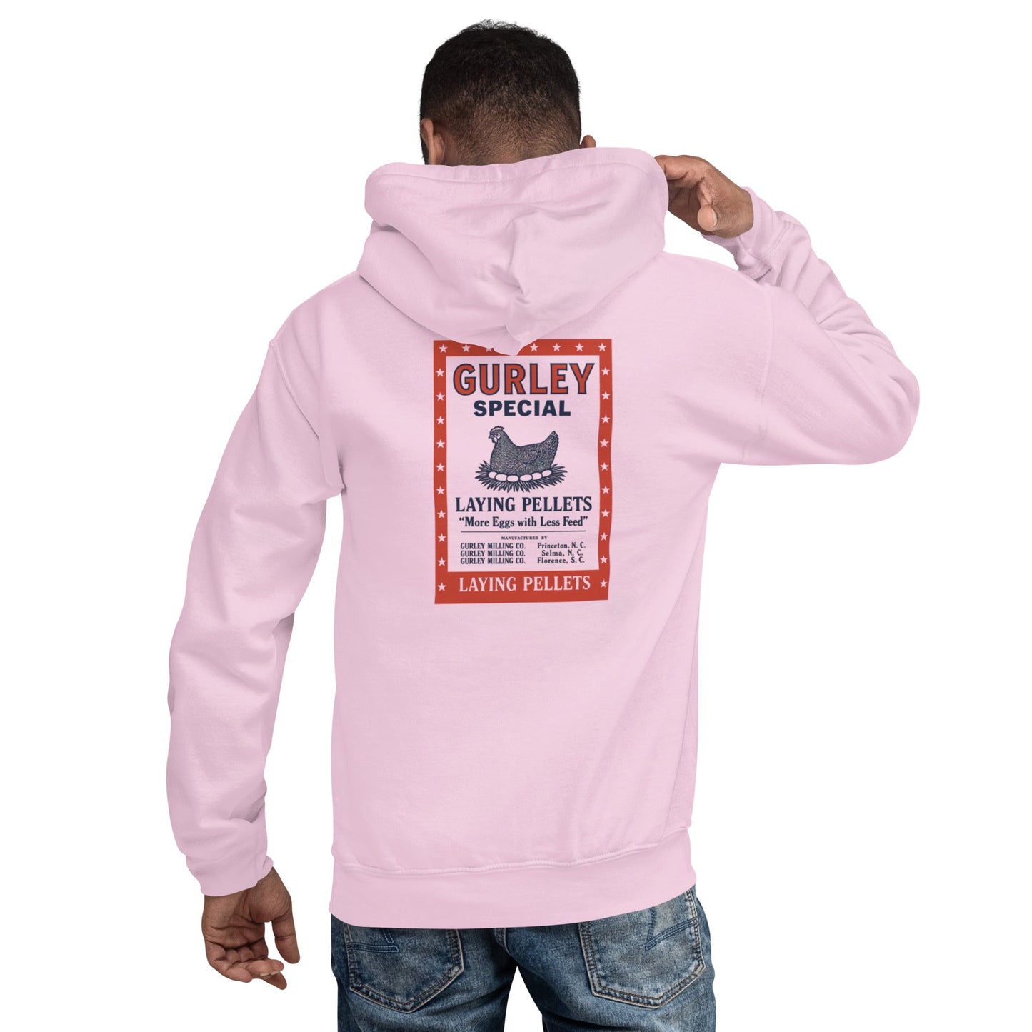 Retro Gurley Laying Pellets Unisex  Bunny Hug (Hoodie) - Velora Luxury Fashion