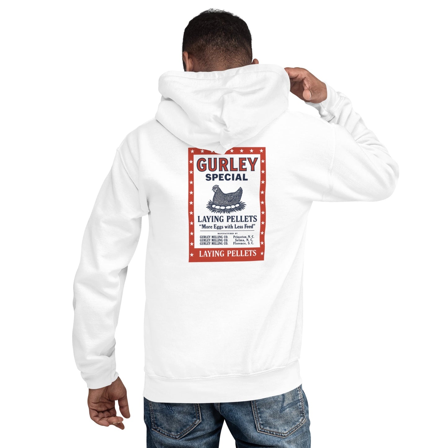 Retro Gurley Laying Pellets Unisex  Bunny Hug (Hoodie) - Velora Luxury Fashion