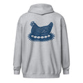 Retro Hen Unisex heavy blend zip bunny hug (hoodie) - Velora Luxury Fashion