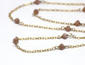 Rhodocrosite Wire Wrapped Layering Necklace - Velora Luxury Fashion
