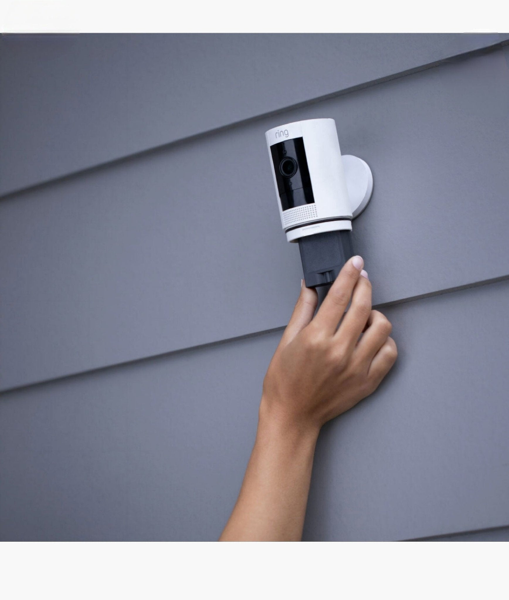 Ring Stick Up Cam|Outdoor|Indoor|Battery| Wireless|Plug in|White|Black - Velora Luxury Fashion