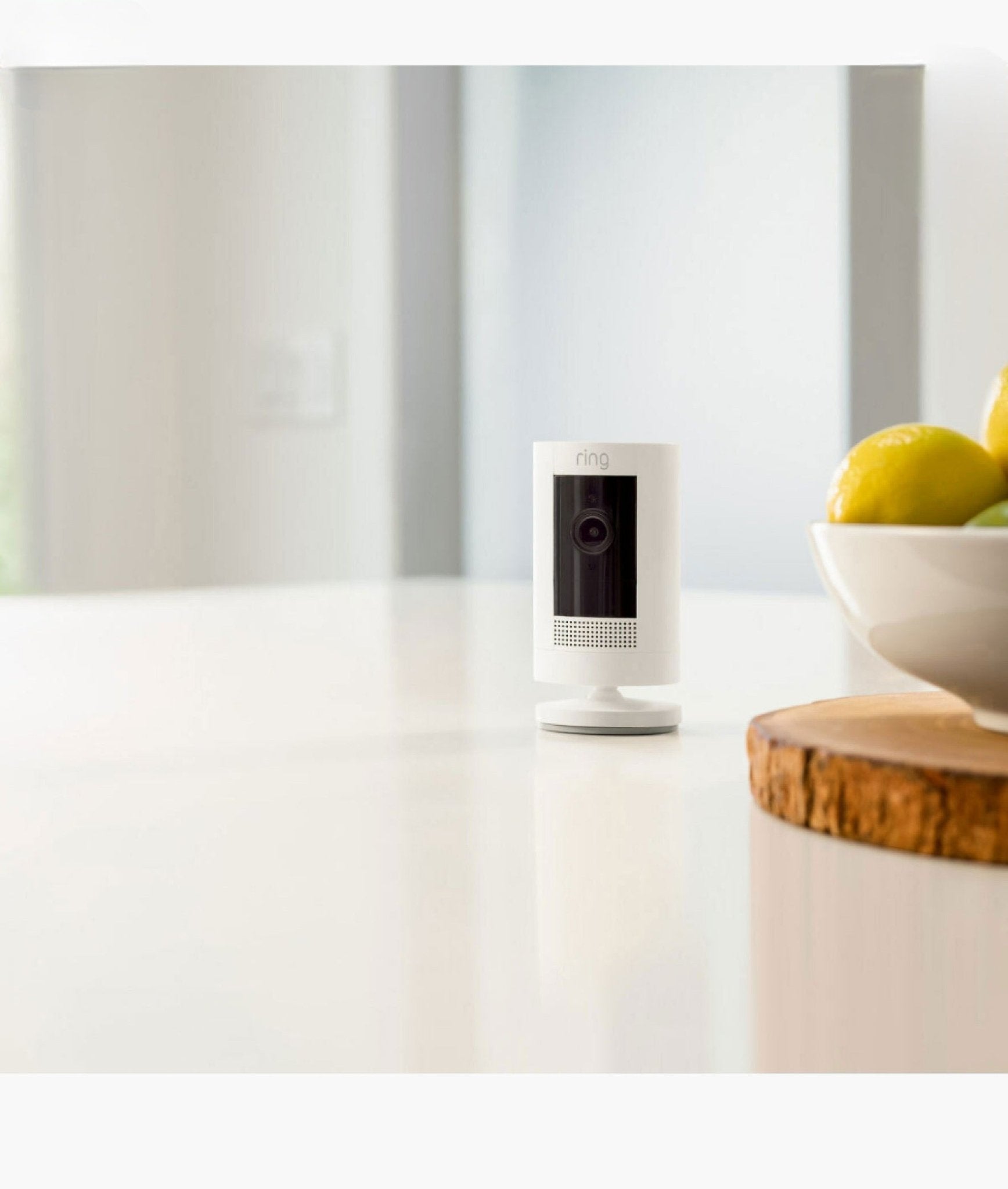 Ring Stick Up Cam|Outdoor|Indoor|Battery| Wireless|Plug in|White|Black - Velora Luxury Fashion