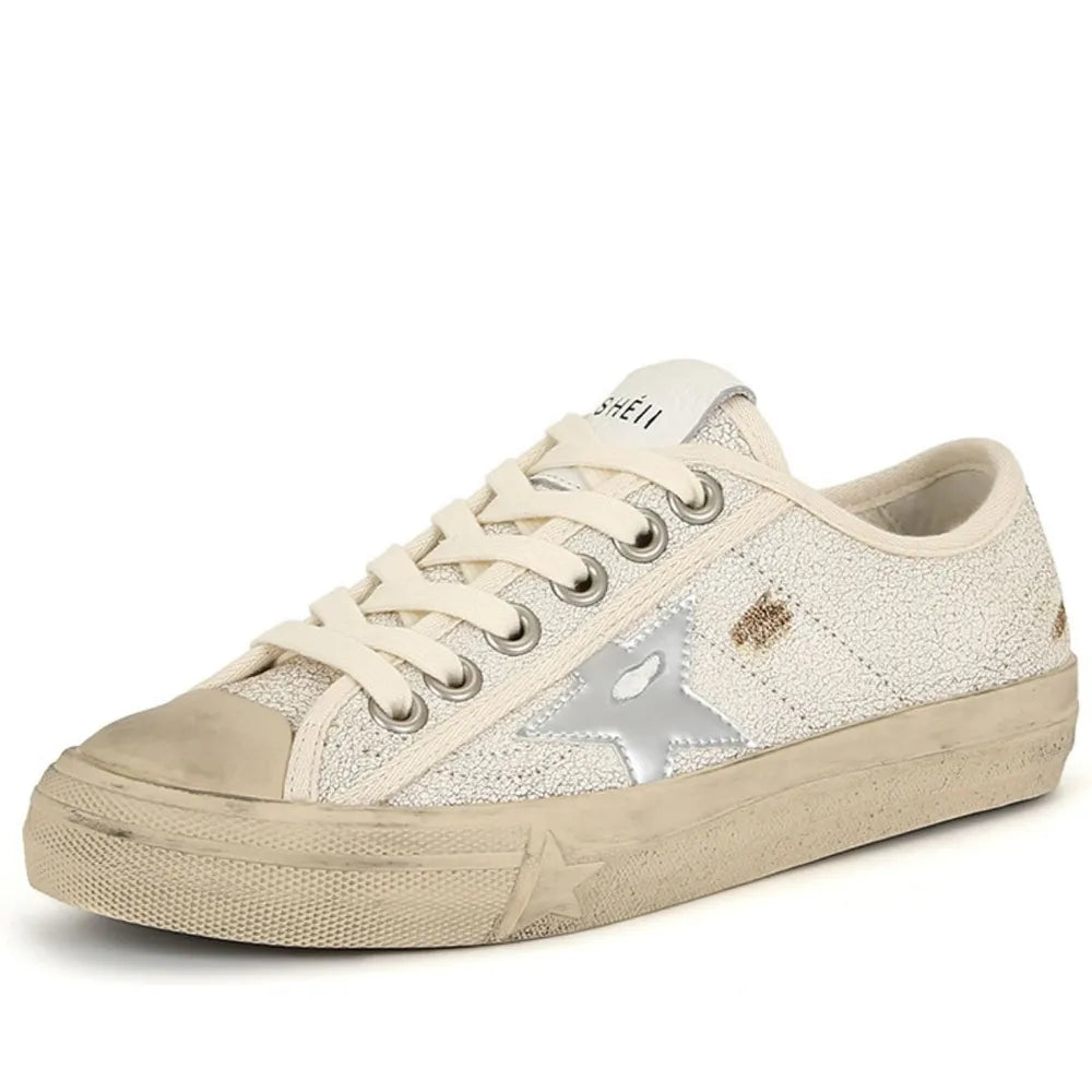 Round Toe Flats Sneakers - Velora Luxury Fashion