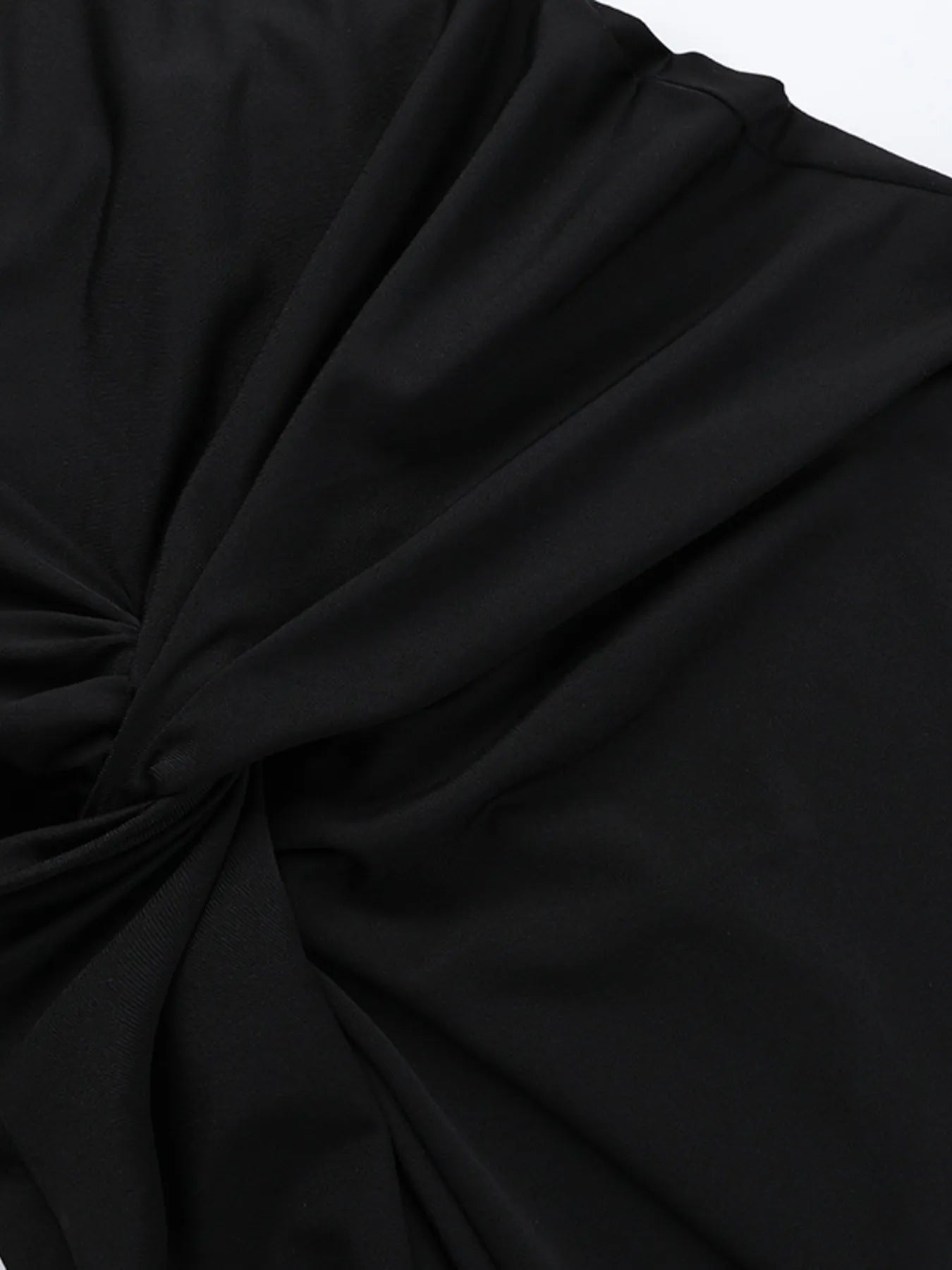 Ruched Slit Cap Sleeve Maxi Dress - Velora Luxury Fashion