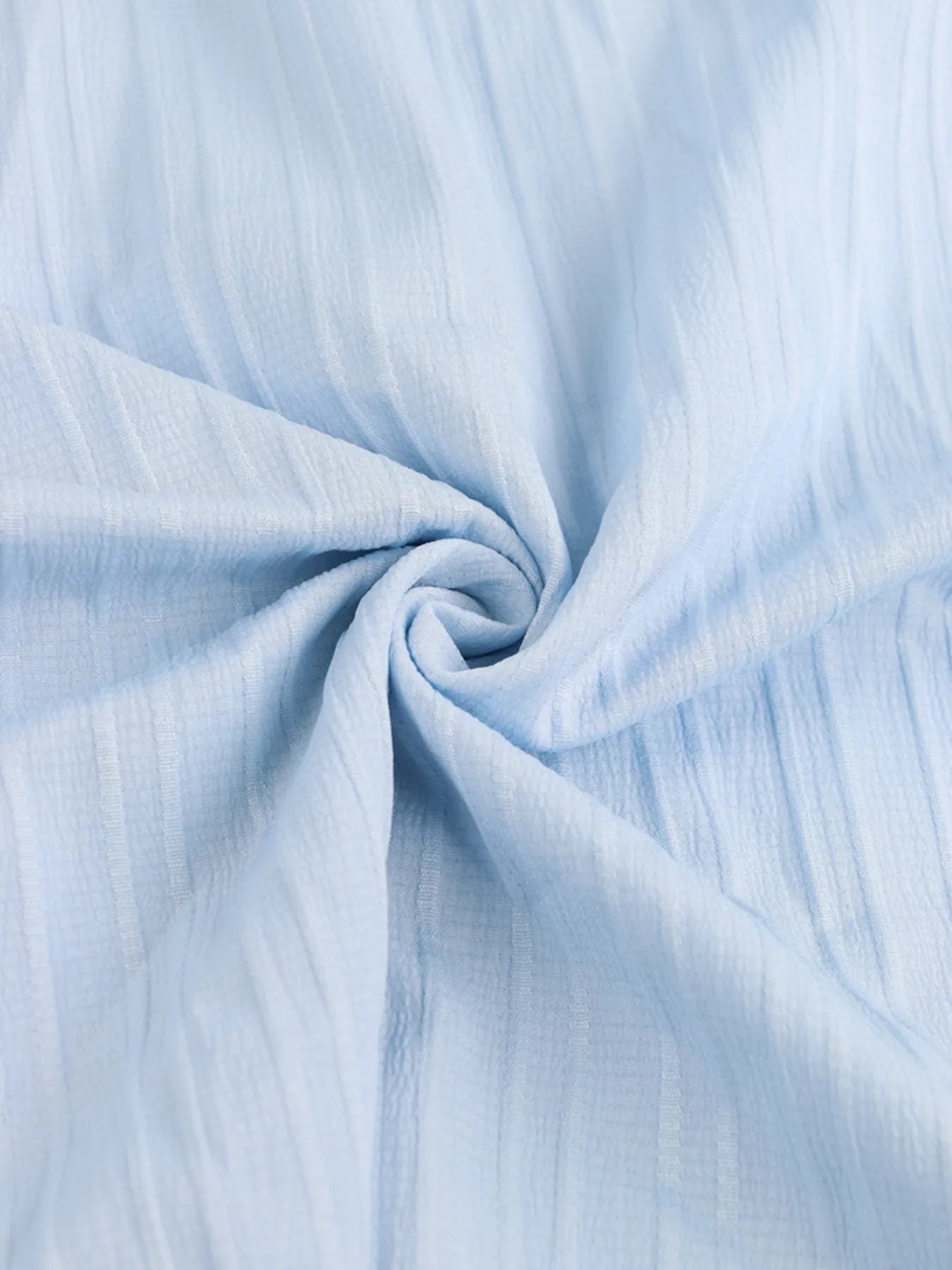 Ruffled Round Neck Flutter Sleeve Dress - Velora Luxury Fashion