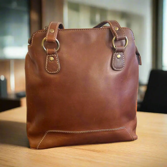 Rugged Earth Full Grain 2-in-1 Handbag & Backpack - Velora Luxury Fashion