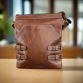Rugged Earth Full Grain Leather Bag - Velora Luxury Fashion