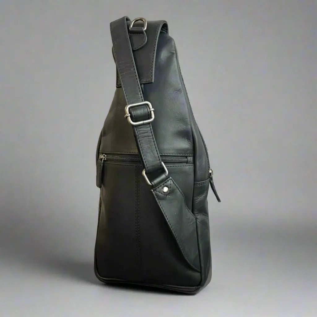 Rugged Earth Full Grain Sling Bag Backpack - Velora Luxury Fashion