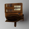 Rugged Earth Leather Organizer Purse - Velora Luxury Fashion