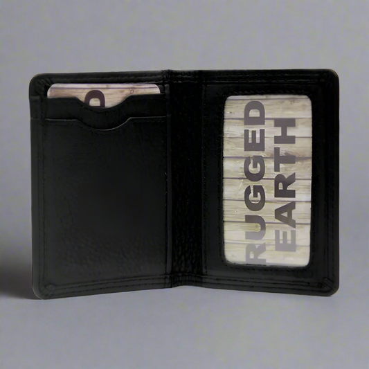 Rugged Earth Men's Small Credit Card Wallet Boutique of Leathers/Open Road
