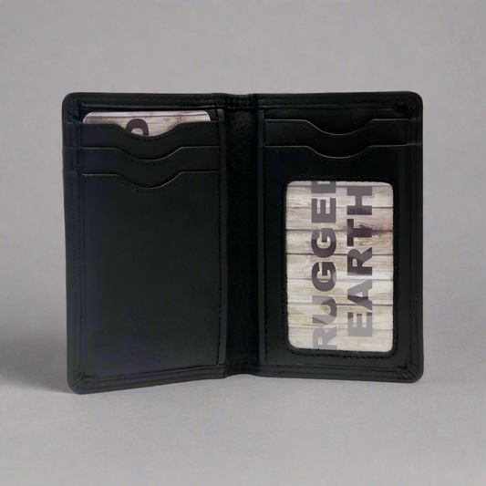 Rugged Earth Men's Small Credit Card Wallet Boutique of Leathers/Open Road