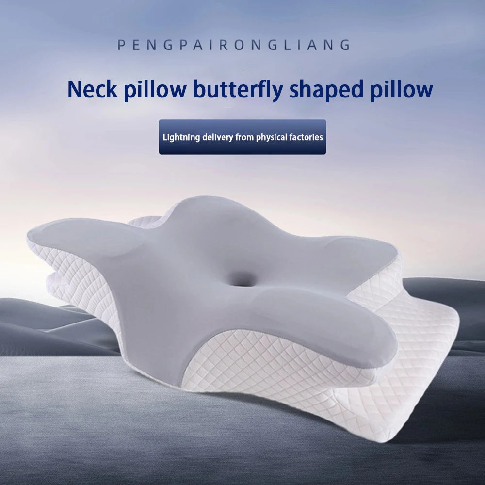 Memory Foam Pillow, Slow Rebound Neck Pillow, Pain Relief, Sleep Pillow - Velora